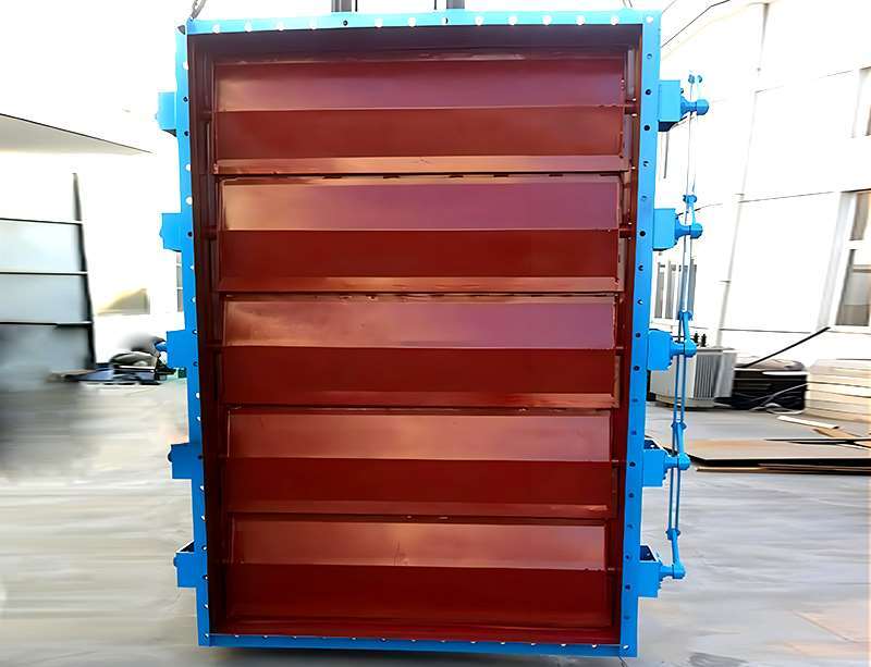 方形煙道擋板門